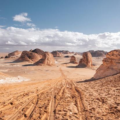 Vallée D'Agabat, Désert Blanc A Découvrir en Egypte - Le  Désert Libyque et ses Oasis