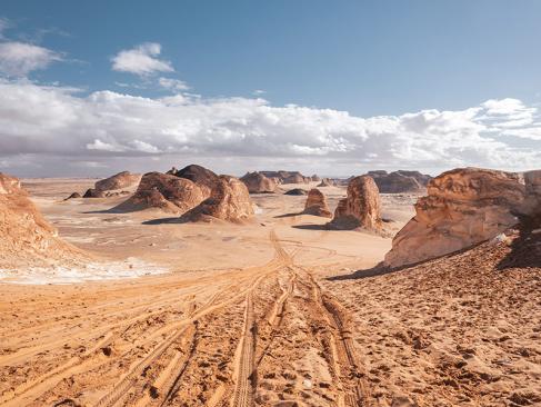 Vallée D'Agabat, Désert Blanc A Découvrir en Egypte - Le  Désert Libyque et ses Oasis