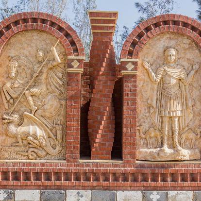 Wadi El Natrum - Mur Du Monastère Sainte Marie El-Sourian A Découvrir en Egypte - Les Monastères de Wadi Natrum