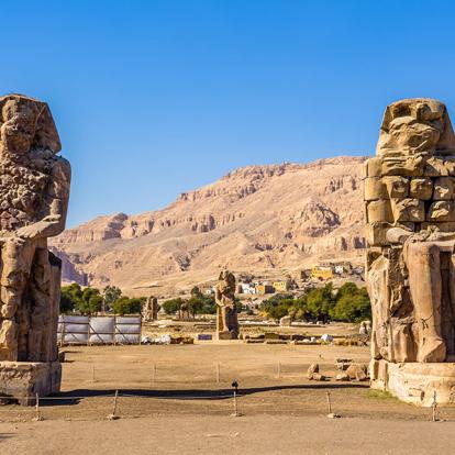 Colosse De Memnon A Découvrir en Egypte - Louxor et Le Temple de Karnak