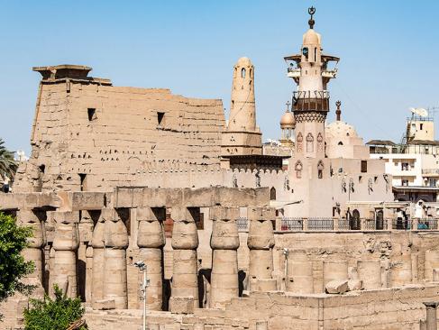 Louxor - Eglise Dans Le Temple De Louxor A Découvrir en Egypte - Louxor et Le Temple de Karnak