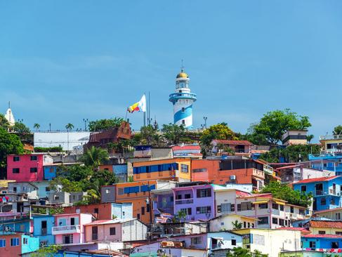 Guayaquil - Colline Et Phare De Santa Ana A Découvrir en Equateur - La Côte Pacifique