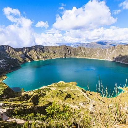 A Découvrir en Equateur La Laguna de Quilotoa