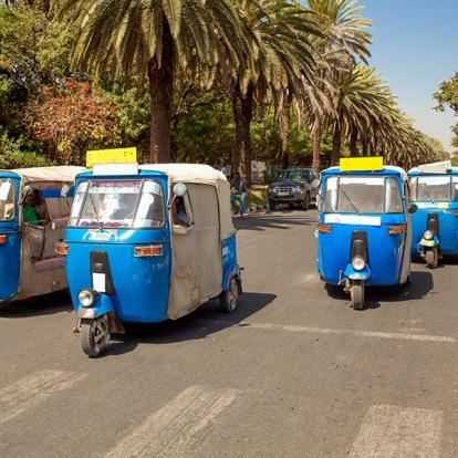 Dar - Auto Rickshaw Taxis A Découvrir en Ethiopie - Bahar Dar et le Lac Tana