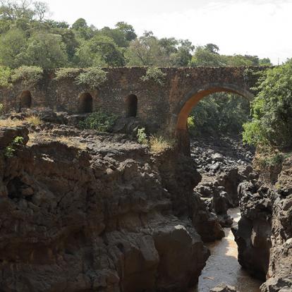 Nil Bleu - Le plus ancien pont de pierre d'Ethiopie A Découvrir en Ethiopie - Chutes du Nil Bleu