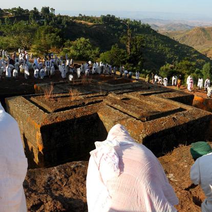 Lalibela - Eglise St George's A Découvrir en Ethiopie - Lalibela