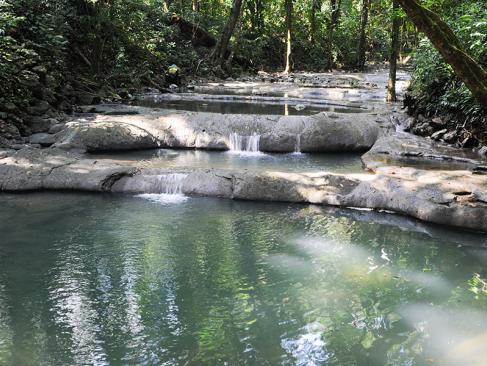 Cascades De Siete Altares Sur La Forêt à Livingston A Découvrir au Guatemala - Livingston
