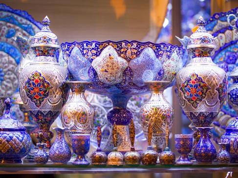 Artisanat Au Marché Naqsch-e Dschahan A Découvrir en Iran - L'Artisanat Iranien