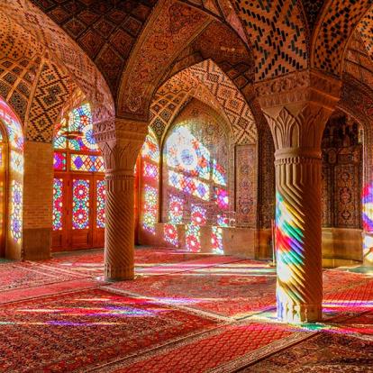 Chiraz - Mosquée Nasir Al-Mulk, La Mosquée Rose Située Dans Le Quartier Gawd-i Araban A Découvrir en Iran - Chiraz