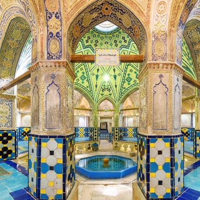 Kashan - Hamman Sultan Amir Ahmad A Découvrir en Iran - Kashan