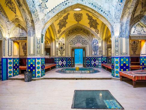 Kashan - Bains Publics A Découvrir en Iran - Kashan