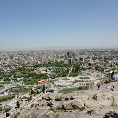 Mashhad Depuis Kuh-Sangi A Découvrir en Iran - Mashhad