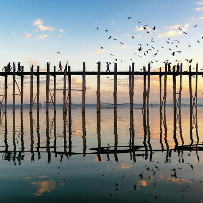 A Découvrir en Birmanie - Amarapura et son fameux Pont d'U-Bein