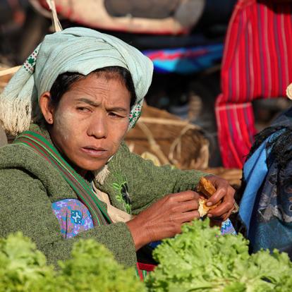 Marché de Kalaw A Découvrir en Birmanie - Kalaw