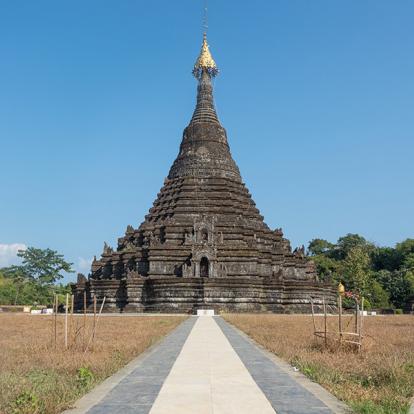 Mrauk-U - Sakya Manaung Pagoda A Découvrir en Birmanie - Mrauk U