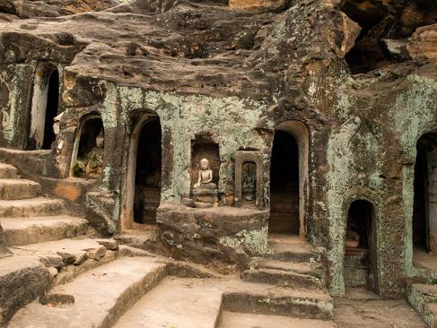 A Découvrir en Birmanie - Les Grottes de Po Win Daung