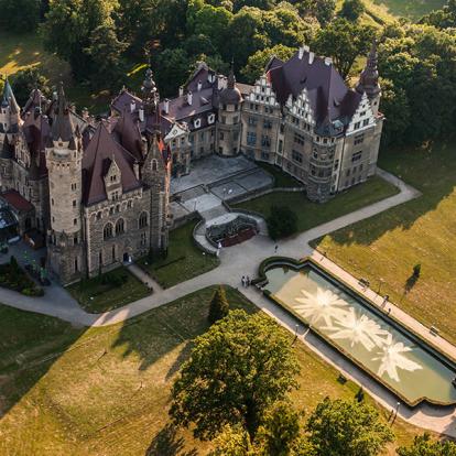 A Découvrir en Pologne - Le Château de Moszna