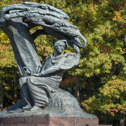 -Varsovie - Monument De Frédéric Chopin Dans Le Parc Lazienki A Découvrir en Pologne - Varsovie