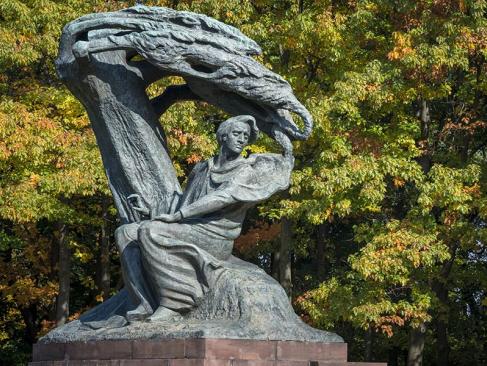 -Varsovie - Monument De Frédéric Chopin Dans Le Parc Lazienki A Découvrir en Pologne - Varsovie