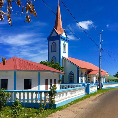 Tahaa - Eglise Typique A Découvrir en Polynésie Française - Tahaa