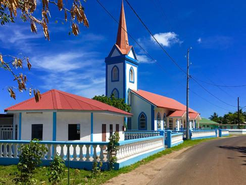 Tahaa - Eglise Typique A Découvrir en Polynésie Française - Tahaa