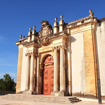 Université De Coimbra - Entrée De La Bibliothèque Joanina A Découvrir au Portugal - Coimbra