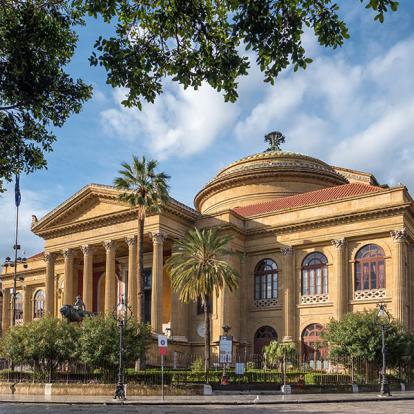 Palerme - Théâtre Massimo A Découvrir en Sicile - Palerme