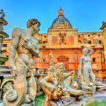 Palerme - Fontana Pretorian A Découvrir en Sicile - Palerme