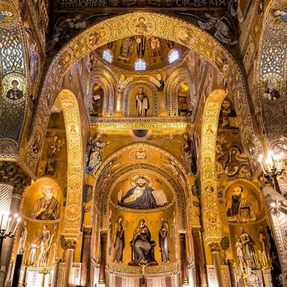 Palerme - Palais Royal, Chapelle Palatine A Découvrir en Sicile - Palerme