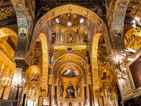 Palerme - Palais Royal, Chapelle Palatine A Découvrir en Sicile - Palerme