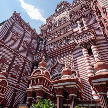 Colombo - Jami-Ul-Alfar Mosque A Découvrir au Sri Lanka - Colombo