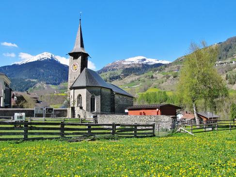Zillis, Eglise St. Martin A Découvrir en Suisse - Canton des Grisons