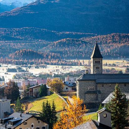 Samedan Dans La Vallée De L'Engadine A Découvrir en Suisse - Canton des Grisons