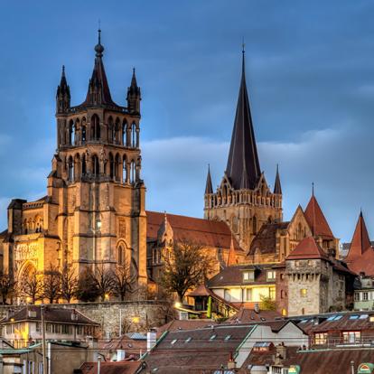 Lausanne - Cathédrale Notre Dame De Lausanne A Découvrir en Suisse - Lausanne