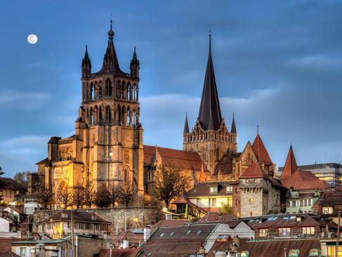 Lausanne - Cathédrale Notre Dame De Lausanne A Découvrir en Suisse - Lausanne