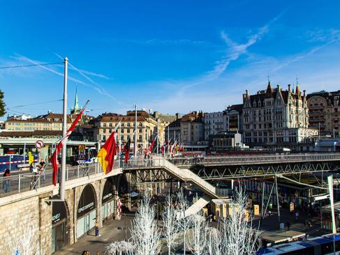 Lausanne - Qaurtier Et Esplanade Du Flon A Découvrir en Suisse - Lausanne