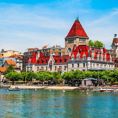Lausanne - Château Ouchy A Découvrir en Suisse - Lausanne