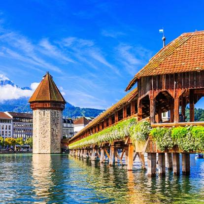 Lucerne - Pont D Ela Chapelle A Découvrir en Suisse - Lucerne