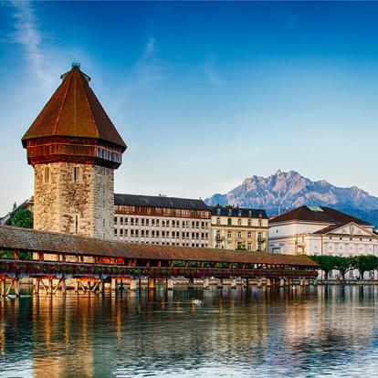 Lucerne - Kapellbrücke A Découvrir en Suisse - Lucerne