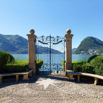 Lugano - Porte Au Lac De Villa Ciani A Découvrir en Suisse - Lugano