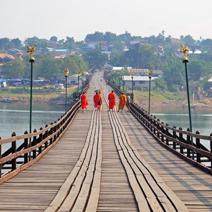 Pont à Sangkhlaburi A Découvrir en Thaïlande - Kanchanaburi