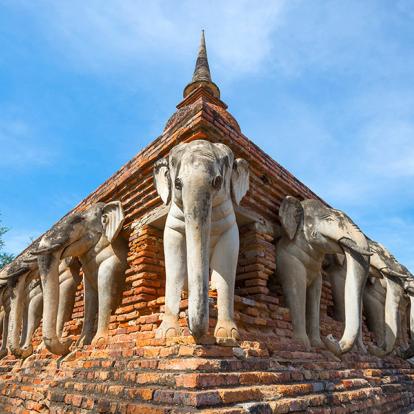 Sukhotai - Wat Sorasak A Découvrir en Thaïlande - Le Parc historique de Sukhothai