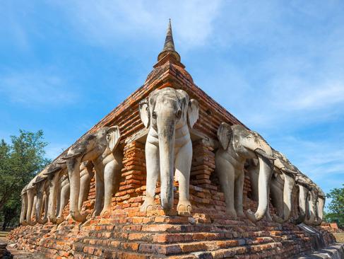 Sukhotai - Wat Sorasak A Découvrir en Thaïlande - Le Parc historique de Sukhothai