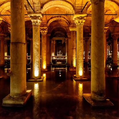 Istanbul - Citerne Basilique A Découvrir en Turquie - Istanbul