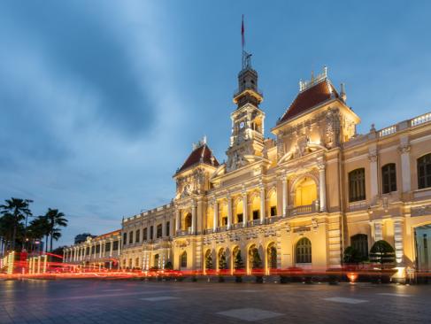Ho Chi Minh - Mairie A Découvrir au Vietnam - Hô Chi Minh
