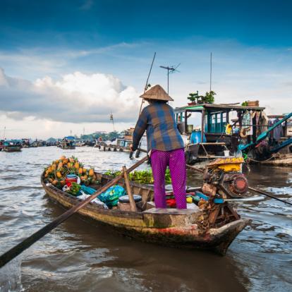 Delta Du Mekong - Marché Flottant De Cai Rang A Découvrir au Vietnam -  Le Delta du Mékong