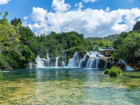 Parc National De Krka  - Chute De Skradinski Buk A Découvrir en Croatie - Le Parc National de Krka