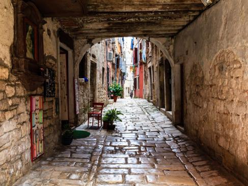 Rovinj - Ruelle A Découvrir en Croatie - Rovinj