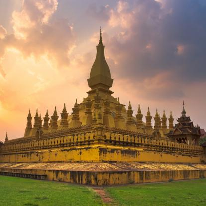 Vientiane - Stupa Pha That Luang A Découvrir au Laos - Vientiane