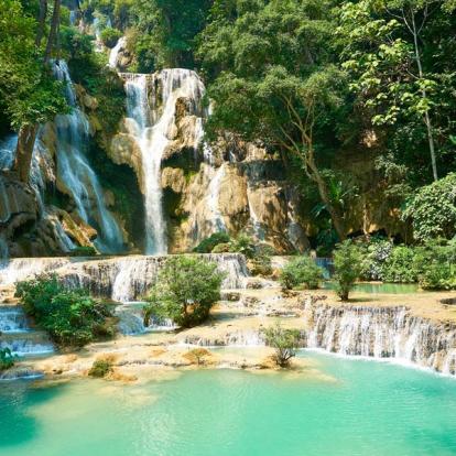 Kuang Si A Découvrir au Laos - Les Cascades de Kuang Si